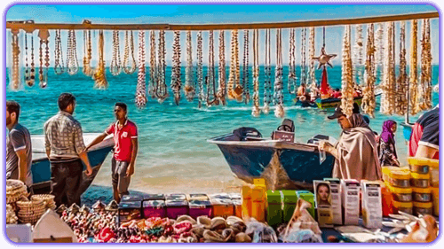 بازارچه ساحلی کیش